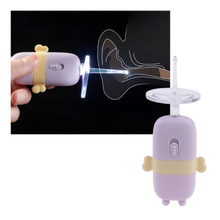 Carica l&#39;immagine nel visualizzatore di Gallery, Pulisci orecchie a cucchiaio per bambini con luce - Ozerty
