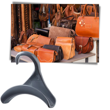 Carica l&#39;immagine nel visualizzatore di Gallery, Confezione da 2 ganci curvi per borse - Ozerty
