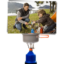 Carica l&#39;immagine nel visualizzatore di Gallery, Mini bruciatore portatile per fornelli da campeggio a gas - Ozerty
