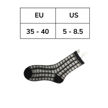 Carica l&#39;immagine nel visualizzatore di Gallery, (10 paia) Calzini trasparenti alla moda per donne - Ozerty
