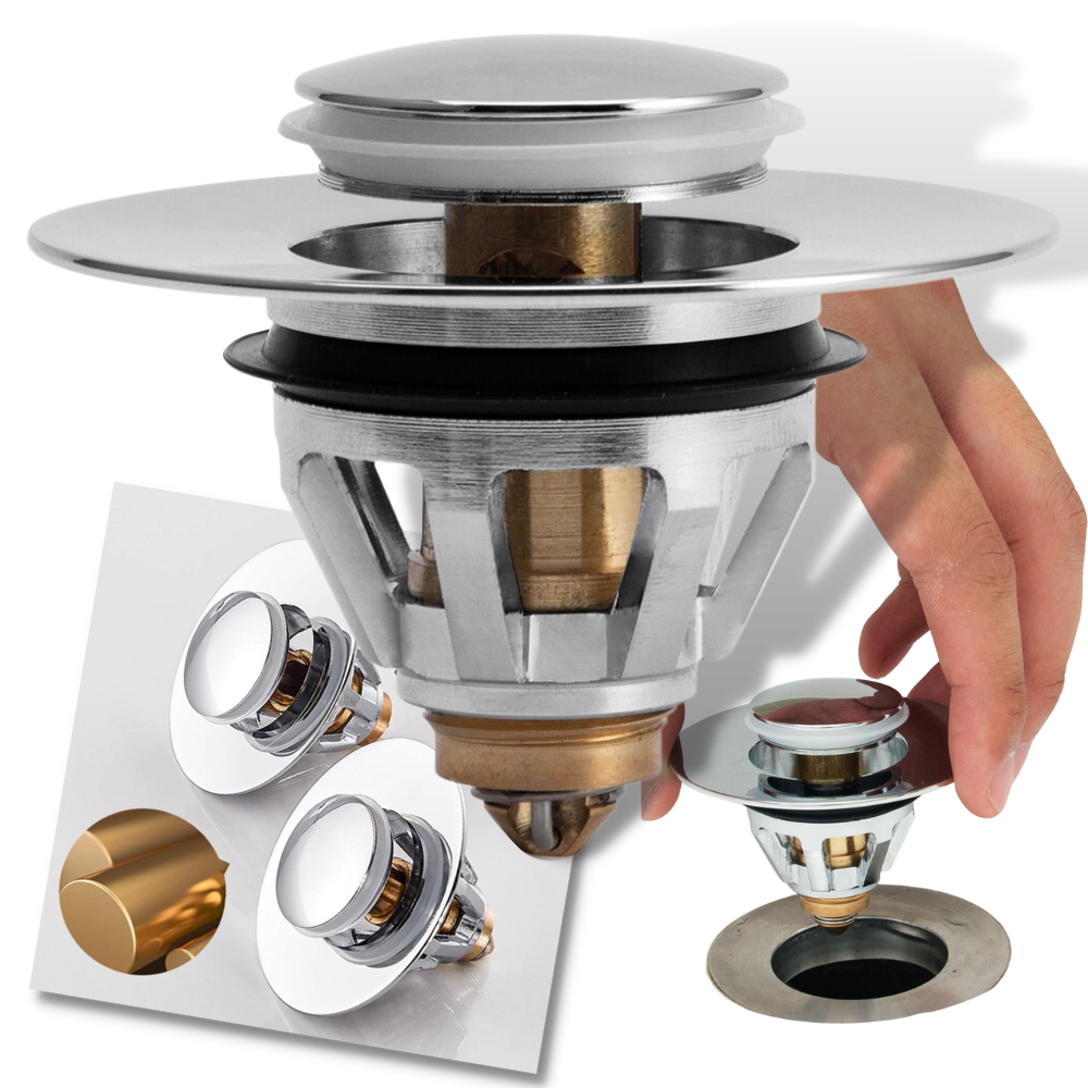 Filtro di scarico e tappo a scomparsa - Ozerty