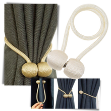 Carica l&#39;immagine nel visualizzatore di Gallery, Confezione da 2 fibbie magnetiche per tende - Ozerty
