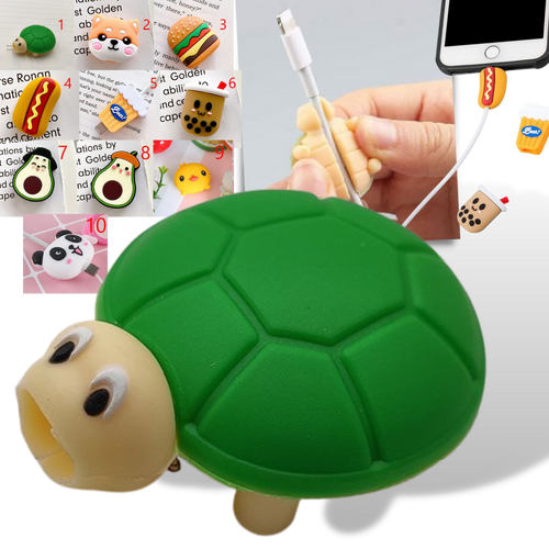 Protezioni per cavi di ricarica in confezione da 4 pezzi - Ozerty