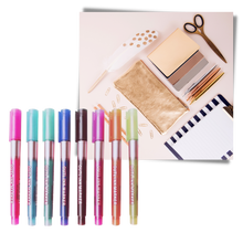 Carica l&#39;immagine nel visualizzatore di Gallery, Set di 8 pennarelli a doppia linea - Ozerty
