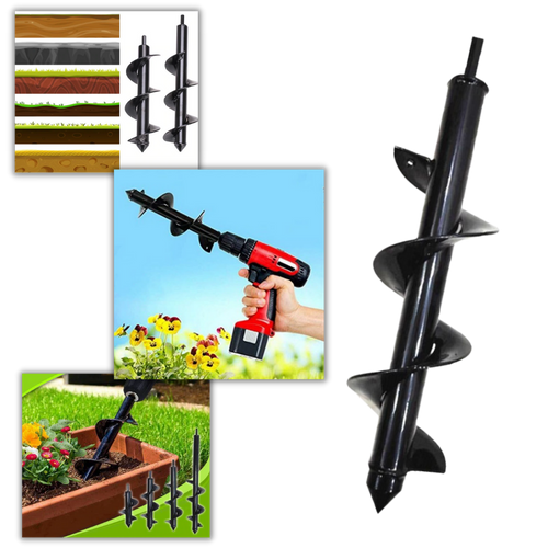 Punte per fori a spirale da giardino  - Ozerty