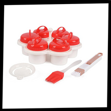 Carica l&#39;immagine nel visualizzatore di Gallery, Confezione di 6 cuociuova a forma di fantasia - Ozerty
