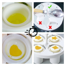 Carica l&#39;immagine nel visualizzatore di Gallery, Confezione di 6 cuociuova a forma di fantasia - Ozerty
