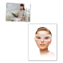 Carica l&#39;immagine nel visualizzatore di Gallery, Maschera occhi massaggiante antirughe LED
