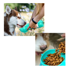 Carica l&#39;immagine nel visualizzatore di Gallery, Mangiatoia e borraccia portatile per animali domestici - Ozerty

