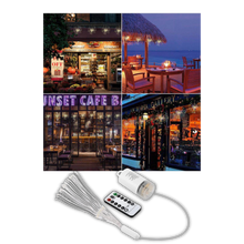 Carica l&#39;immagine nel visualizzatore di Gallery, Ghirlanda di fuochi d&#39;artificio a led
