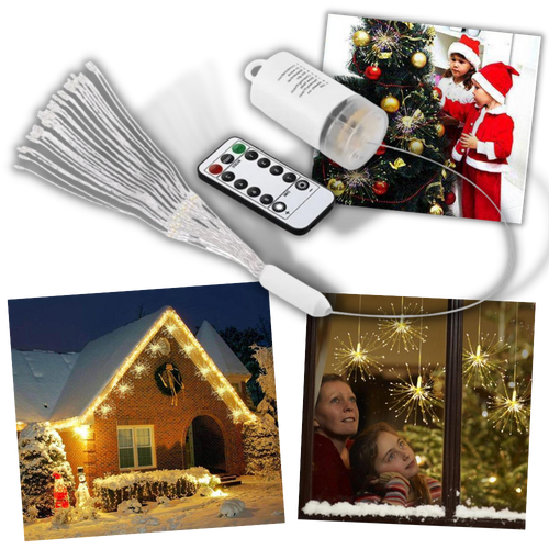 Ghirlanda di fuochi d'artificio a led - Ozerty