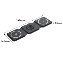 Carica l&#39;immagine nel visualizzatore di Gallery, Dock di ricarica wireless pieghevole - Ozerty
