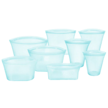 Carica l&#39;immagine nel visualizzatore di Gallery, Confezione da 8 sacchetti in silicone per alimenti riutilizzabili - Ozerty
