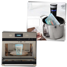 Carica l&#39;immagine nel visualizzatore di Gallery, Confezione da 8 sacchetti in silicone per alimenti riutilizzabili
