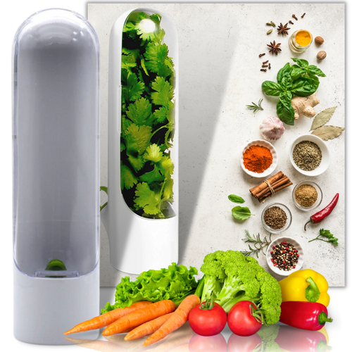 Contenitore per la conservazione delle erbe fresche - Ozerty