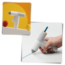 Carica l&#39;immagine nel visualizzatore di Gallery, Pistola per colla a caldo senza filo - Ozerty
