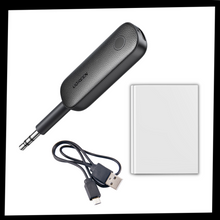 Carica l&#39;immagine nel visualizzatore di Gallery, Adattatore bluetooth senza fili con jack da 3.5 mm - Ozerty
