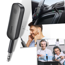 Carica l&#39;immagine nel visualizzatore di Gallery, Adattatore bluetooth senza fili con jack da 3.5 mm - Ozerty
