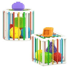 Carica l&#39;immagine nel visualizzatore di Gallery, Giocattolo a forma di blocchi colorati per bambini - Ozerty

