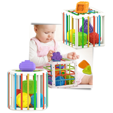 Carica l&#39;immagine nel visualizzatore di Gallery, Giocattolo a forma di blocchi colorati per bambini - Ozerty
