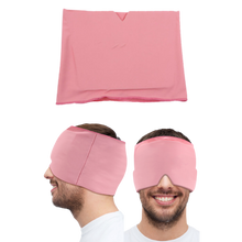Carica l&#39;immagine nel visualizzatore di Gallery, Cuffia in gel per la terapia caldo-freddo contro l&#39;emicrania
