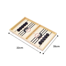 Carica l&#39;immagine nel visualizzatore di Gallery, Gioco dell&#39;hockey da tavolo in legno - Ozerty
