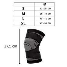 Carica l&#39;immagine nel visualizzatore di Gallery, Manicotto di compressione per il ginocchio - Ozerty
