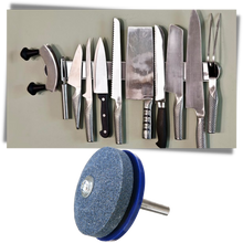 Carica l&#39;immagine nel visualizzatore di Gallery, Set di affilatura per lame di tosaerba rotanti
