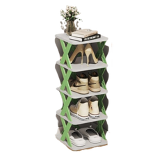 Carica l&#39;immagine nel visualizzatore di Gallery, Scaffale organizzatore di scarpe multistrato
