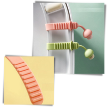 Carica l&#39;immagine nel visualizzatore di Gallery, Confezione da 2 sollevatori per sedile del water in silicone - Ozerty
