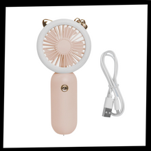 Load image into Gallery viewer, Ventola USB tascabile portatile con LED - Ozerty
