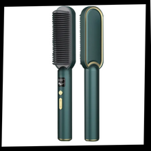 Carica l&#39;immagine nel visualizzatore di Gallery, Piastra per capelli elettrica a spazzola in ceramica - Ozerty
