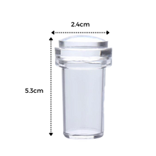 Carica l&#39;immagine nel visualizzatore di Gallery, Kit di timbri per nail art in silicone con raschietto - Ozerty
