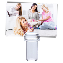 Carica l&#39;immagine nel visualizzatore di Gallery, Kit di timbri per nail art in silicone con raschietto
