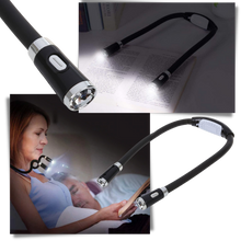 Carica l&#39;immagine nel visualizzatore di Gallery, Lampada da lettura da collo a LED - Ozerty
