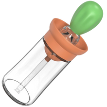 Carica l&#39;immagine nel visualizzatore di Gallery, Bottiglia di olio in vetro con pennello - Ozerty
