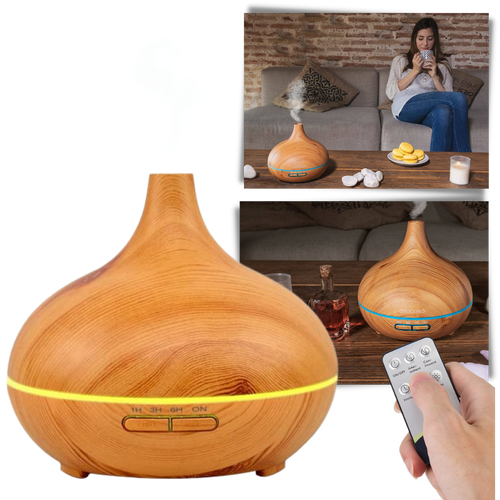 Diffusore e umidificatore di oli essenziali - Ozerty
