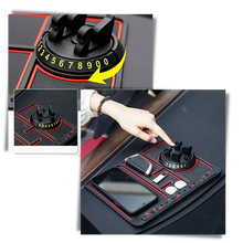 Carica l&#39;immagine nel visualizzatore di Gallery, Cuscinetto antiscivolo e supporto per telefono per auto
