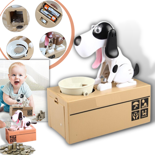 Cucciolo di cane salvadanaio - Ozerty