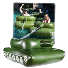 Carica l&#39;immagine nel visualizzatore di Gallery, Galleggiante gonfiabile per piscina a carro armato - Ozerty
