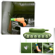 Carica l&#39;immagine nel visualizzatore di Gallery, Galleggiante gonfiabile per piscina a carro armato - Ozerty
