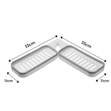 Carica l&#39;immagine nel visualizzatore di Gallery, Scaffale di stoccaggio a parete per il bagno - Ozerty
