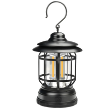 Carica l&#39;immagine nel visualizzatore di Gallery, Lanterna da campeggio retrò a LED - Ozerty
