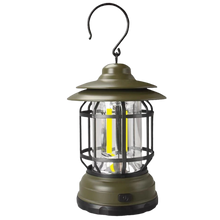 Carica l&#39;immagine nel visualizzatore di Gallery, Lanterna da campeggio retrò a LED
