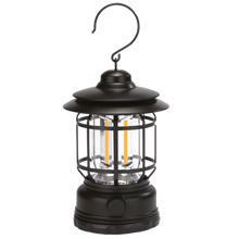 Carica l&#39;immagine nel visualizzatore di Gallery, Lanterna da campeggio retrò a LED
