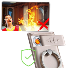 Carica l&#39;immagine nel visualizzatore di Gallery, Anello del telefono con accendino - Ozerty
