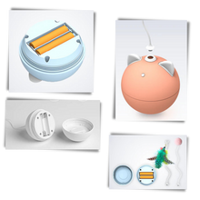 Carica l&#39;immagine nel visualizzatore di Gallery, Palla giocattolo per gatti con funzione di rollio automatico - Ozerty
