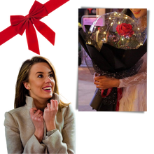 Carica l&#39;immagine nel visualizzatore di Gallery, Bellissimo palloncino a LED con rosa - Ozerty
