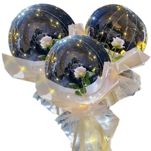 Carica l&#39;immagine nel visualizzatore di Gallery, Bellissimo palloncino a LED con rosa
