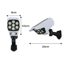 Carica l&#39;immagine nel visualizzatore di Gallery, Lampada LED con sensore di movimento solare - Ozerty
